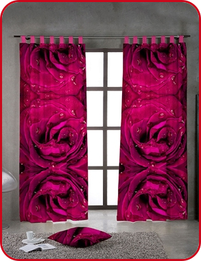 Vorhang «Carmin» 1 Stück