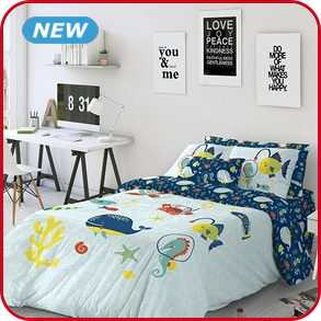 Garnitur «Aqua» 160 x 210 cm + 65 x 100 cm