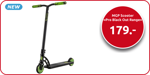 MGP Scooter «VX9 Pro Black Out Range», grün/schwarz