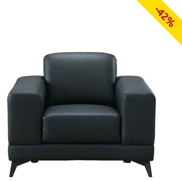 Sessel «Tiena» B 103 cm, schwarz