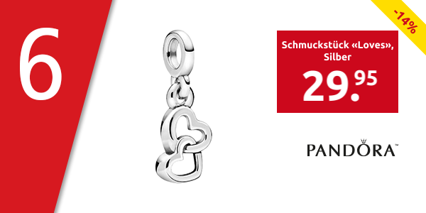 Pandora Schmuckstück «Loves», Silber