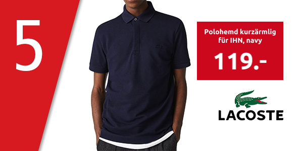 Lacoste Polohemd kurzärmlig für IHN, navy
