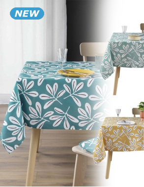 Tischtuch «Sandy», 140 x 240 cm, blau