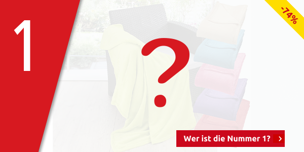 Fleecedecke «Coral» extralang, 220 x 240 cm, rot