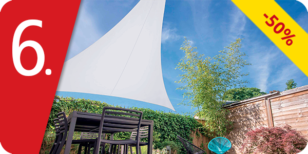 Dreieck-Sonnensegel 3,6 m