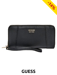 GUESS Portemonnaie «Naya», schwarz