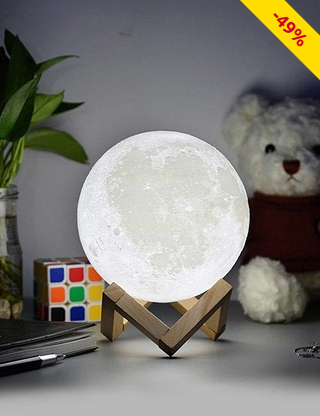 Lampe Mond «Moon Light», 16 Farben, Ø 10 cm