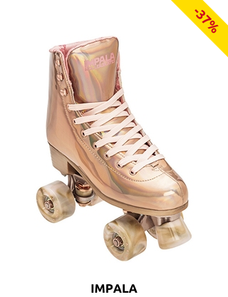 Impala Rollerskates «Marawa», rosa/gold