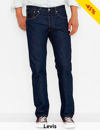 Herrenjeans Levi's 501, blau, L 32