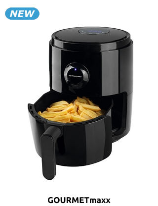 GOURMETmaxx Heissluft-Fritteuse, 3 l