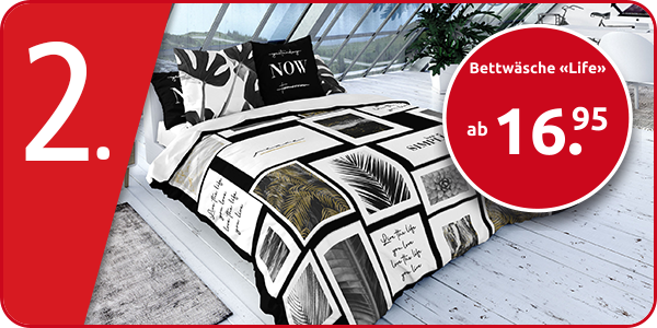 Bettwäsche «Life»