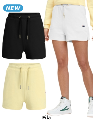 FILA Shorts «Buchloe», schwarz