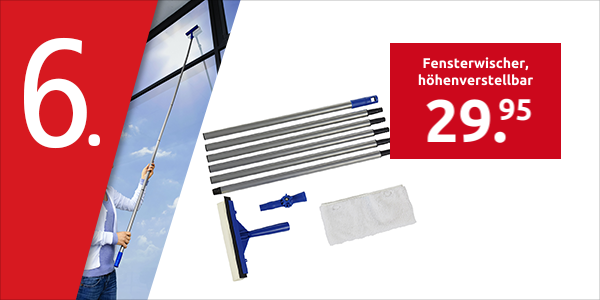 Fensterwischer «MAXI», höhenverstellbar