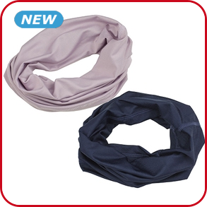 10-in-1 Halstuch, 2 Stück, blau + rosa