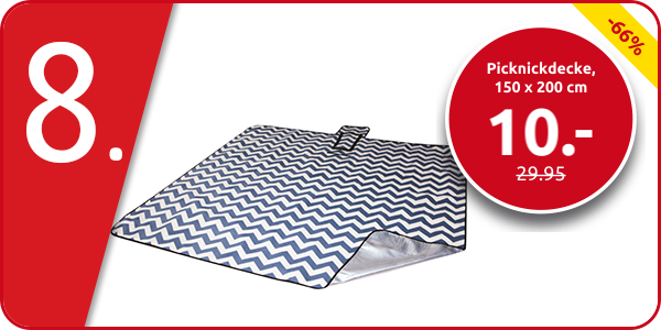Picknickdecke, 150 x 200 cm