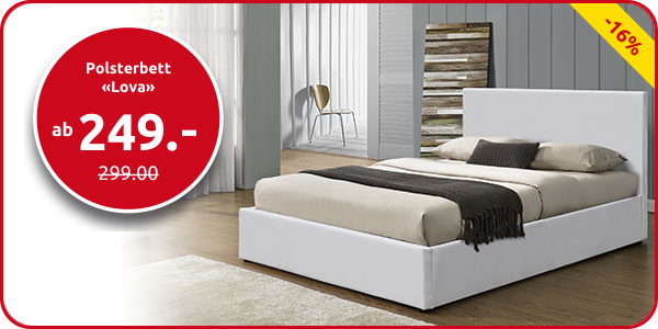 Polsterbett «Lova»