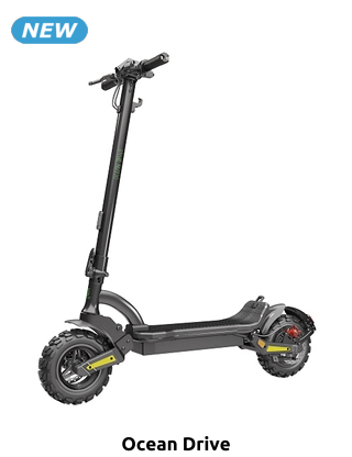 OCEAN DRIVE Elektrisches Trottinett «S12», geländegängig, 55 km, 20 km/h