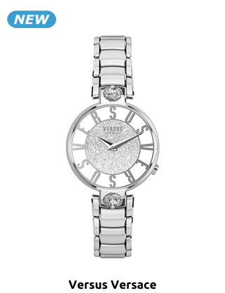 VERSUS VERSACE Damenuhr «Luigia», silberfarben