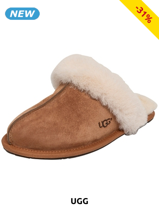 UGG Pantoffeln «Scuffette», braun
