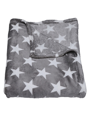 Fleecedecke «Stars», 150 x 200 cm