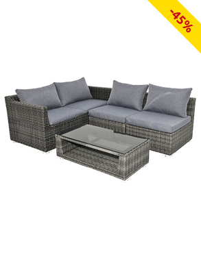 Gartenset «Modulo», 4-teilig