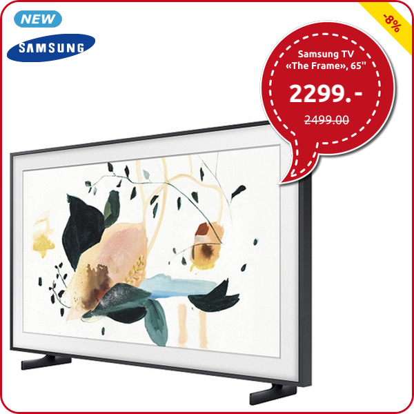 Samsung TV «The Frame», 65''
