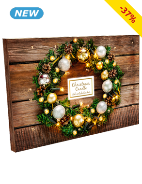 Adventskalender «Maxi Duftkerzen»
