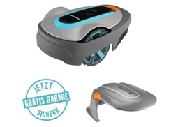 Mähroboter GARDENA SILENO city 600 mit Bluetooth, mit Gratis-Garage bei Registrierung