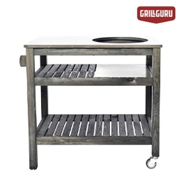 EUROM Terrasverwarmer Golden 2000 slim GRILL GURU Barbecue tafel zwart