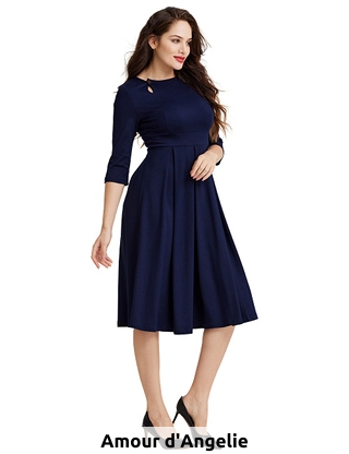 Kleid «Sublime», marine
