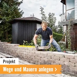 Projekt: Wege und Mauern anlegen