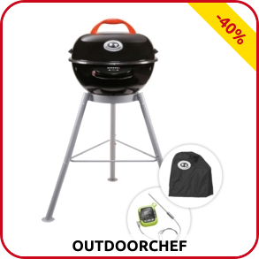Elektro-Grill BBQ City 420 E, GRATIS: Hülle & Sonde, Wert 115 CHF