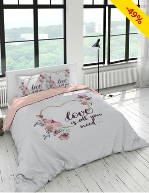 Bettwäsche «Love»
