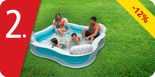Pool mit 4 Sitzen, aufblasbar