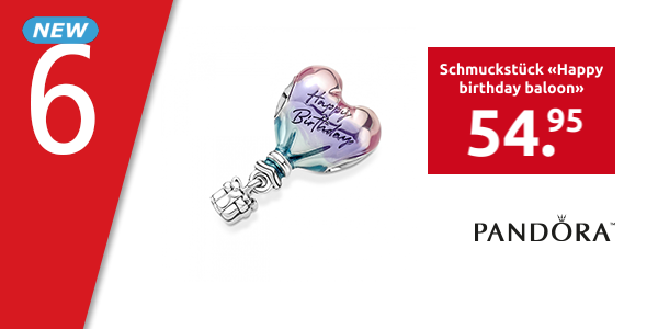 PANDORA Schmuckstück «Happy birthday baloon»