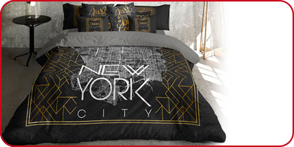 Bettwäsche «New York» aus Baumwolle