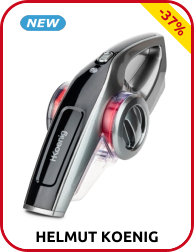 H. Koenig Handstaubsauger «TCP85», Zyklonentechnologie