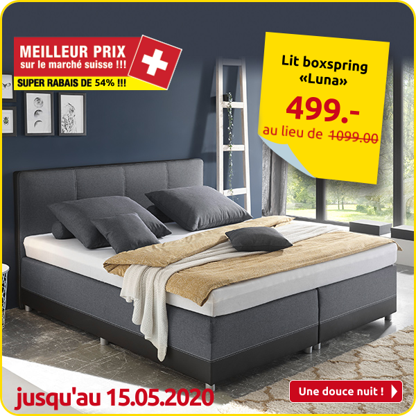Lit boxspring «Luna»