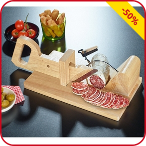 Wursthobel aus Massivholz