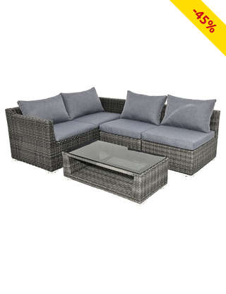 Gartenset «Modulo», 4-teilig