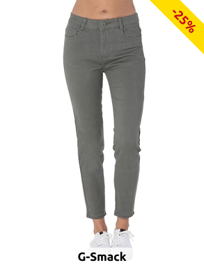 G-Smack Jeans für Damen, khaki