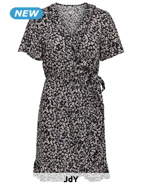 Jacqueline de Yong Kleid «Starr Life», schwarz