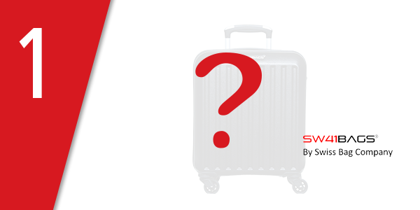 Swiss Bag Koffer «Trolley Cabine Easyjet», schwarz