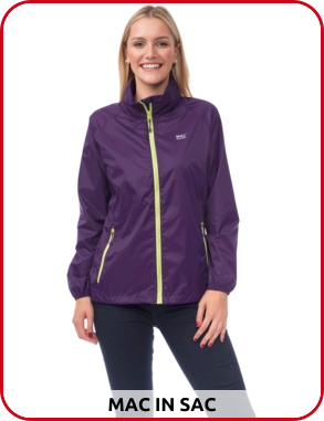 Mac in a sac Regenjacke «Origin» unisex, violett