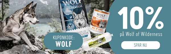 10% rabat på Wolf of Wilderness