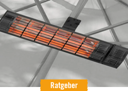 HORNBACH Ratgeber Terrassenheizung mit Infrarottechnik