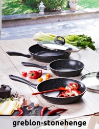 Pfannenset «Stonehenge», 5-teilig