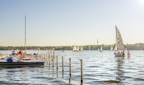 Berlin with its water richness