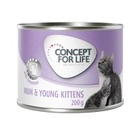 Concept for Life Mum & Young Kittens Mousse Kattenvoer