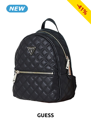 GUESS Rucksack «Cessily», schwarz
